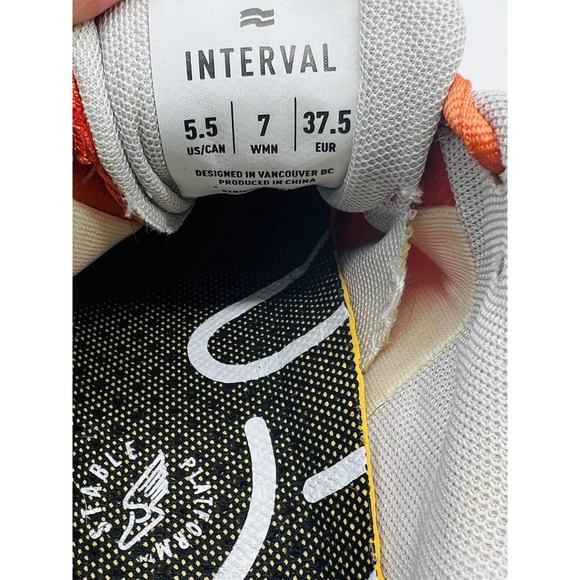 Strike Shoes Women Size 7 Movement Interval Knit Training Sneakers - Picture 6 of 6